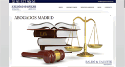 Desktop Screenshot of abogadosmadrid.com